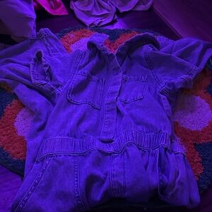 Cat & Jack Blue Denim Bodysuit